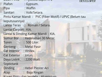 Bambu Apus Jakarta Timur Rumah Cluster Minimalis Murah Strategis