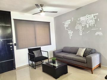 DEPARTAMENTO AMUEBLADO DE 2 RECÁMARAS EN SANTA GERTRUDIS COPÓ