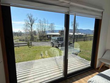 Pucón, linda casa en condominio, sector Los Riscos
