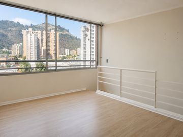 Depto. Tipo Dúplex 1D/1B Santos Dumont/Recoleta-metro Cerro Blanco, Estilo LOFT.