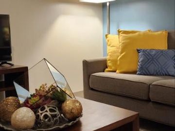 ONE UPTOWN RESIDENCE BGC 1 BEDROOM CONDO FOR RENT WITH PARKING 45.60 SQM PHP 45,000 SOUTH WING FULLY FURNISHED NEAR UPTOWN MALL, LANDERS, GRAND HYATT