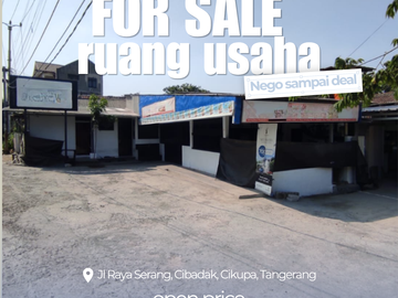 Dijual ruang usaha di Cikupa Cibadak Tangerang