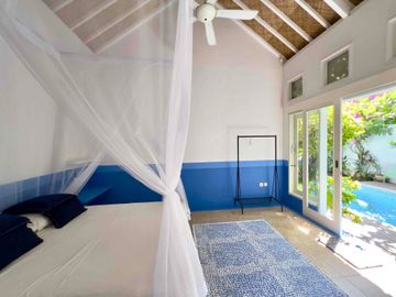 3 Bedrooms villa tropical style strategic Location just 10 mi to the becah location at Keroboakan area