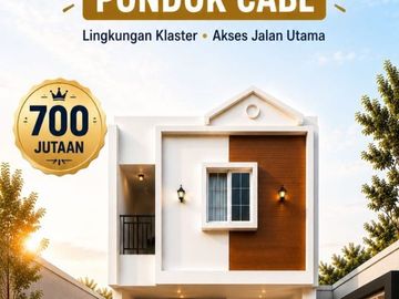 Jual Rumah di Pondok Cabe Cinangka 9 Menit ke Halte TJ Ciputat