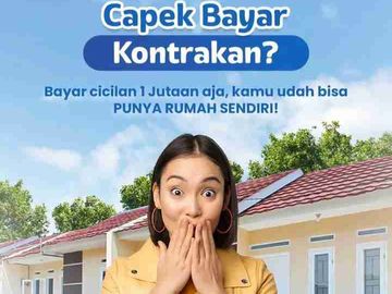 Rumah di jual lokasi strategis di tengah kota serang