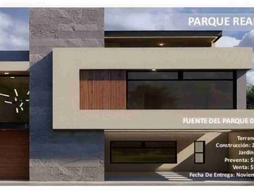 PREVENTA EN. PRIVADA PARQUE REAL  SOLO 2 CASAS