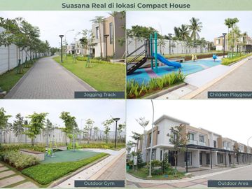 Rumah Hoek Baru 2 Lantai Tipe Burgundy 92.75/79 - Cluster California, Rumah Milenial PIK 2