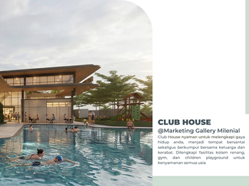 Rumah Hoek Baru 2 Lantai Tipe Burgundy 92.75/79 - Cluster California, Rumah Milenial PIK 2