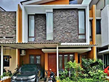 Rumah cluster mewah 3.9 M semi furnished di Condet jakarta timur dekat akses tol Lingkar luar