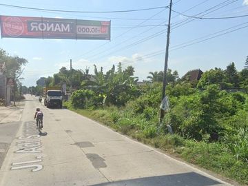 Tanah Sewa Super Luas Komersial LT 2878m² LD 36m Hadap Selatan Tepi Jl. Adi Soemarmo Gawanan Colomadu Karanganyar (Dekat Exit Tol Ngemplak, Bandara &