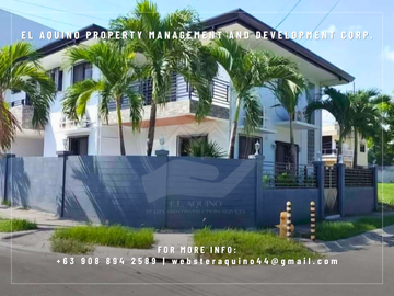 5 BEDROOM HOUSE WITH POOL FOR RENT LOCATED IN A SECURED SUBDIVISION NEAR CLARK ANGELES CITY