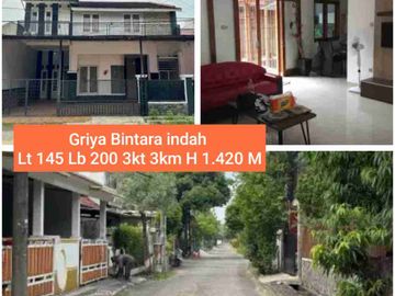 Rumah Griya Bintara Indah Pilihan Akurat dekat Stasiun Cakung