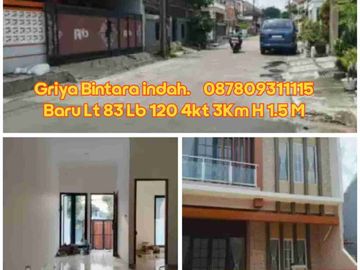 Rumah Griya Bintara Indah Pilihan Akurat dekat Stasiun Cakung