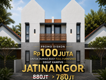 Jual Rumah Kost Aktif Potensi Sewa Tinggi, Jatinangor