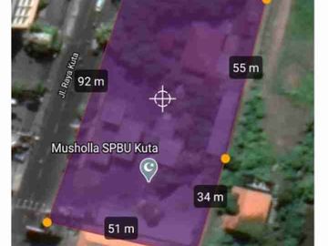 TANAH DAN BANGUNAN SPBU JL.RAYA KUTA BADUNG