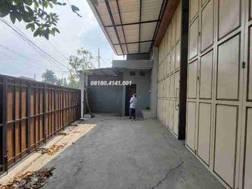 Disewakan Gudang Baru Lantai Kuat Tepi RingRoad Barat