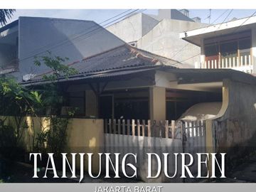 DIJUAL MURAH RUMAH HITUNG TANAH DI TANJUNG DUREN JAKARTA BARAT
