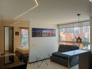 Apartamento AMOBLADO en arriendo en La Aguacatala, El Poblado