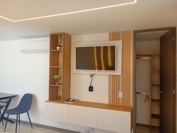 Apartamento AMOBLADO en arriendo en La Aguacatala, El Poblado