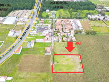Terreno Habitacional en Venta en Llano Grande, Metepec