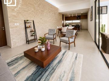 Casa nueva en venta de uno o dos niveles con alberca en privada,  Zona Country de Mérida