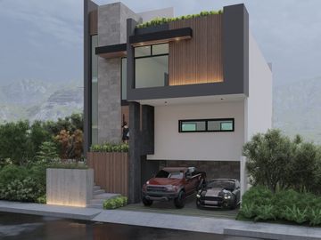 venta de casa nueva en Monterra Slp al poniente de la ciudad