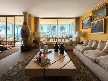 Elegante Departamento De 200M2. Viña Del Mar. Borde Costero