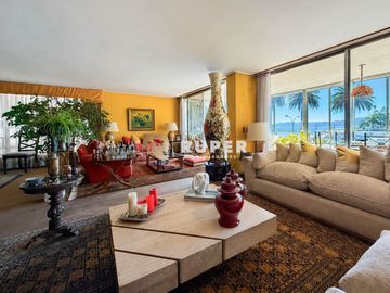 Elegante Departamento De 200M2. Viña Del Mar. Borde Costero