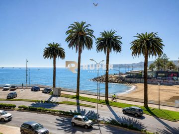 Elegante Departamento De 200M2. Viña Del Mar. Borde Costero