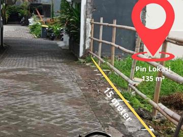 tanah langka luasan kecil kawasan villa lokasi Tegal cupek umalas