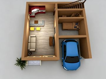 Rumah 2 Lantai New 450 Juta Siap Huni - Akses Gerbang Tol Cisalak Depok