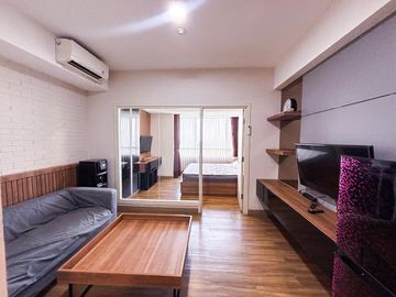sewa apartemen 1 kamar skandinavia sebelah tangcity mall kota tangerang