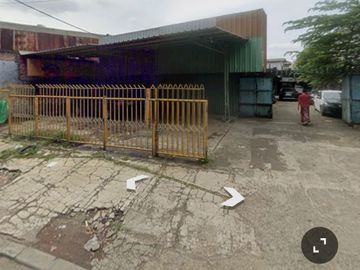 Dijual murah dan disewakan lahan dan gudang ex workshop di pinggir jalan raya duren sawit jakarta timur