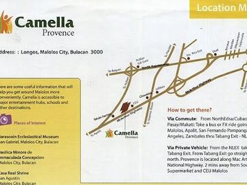 🔥 FOR SALE: PRIME CORNER LOT @ CAMELLA PROVENCE MALOLOS 🔥