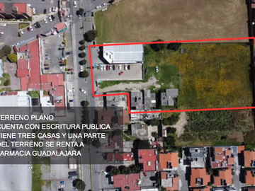 Terreno en Venta para Actividades Productivas en Coaxustenco, Metepec