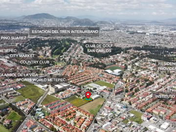 Terreno en Venta para Actividades Productivas en Coaxustenco, Metepec