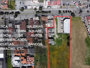Terreno en Venta para Actividades Productivas en Coaxustenco, Metepec