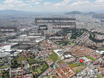 Terreno en Venta para Actividades Productivas en Coaxustenco, Metepec