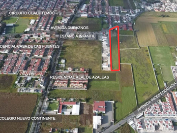 Terreno residencial en venta en San Salvador Tizatlalli, Metepec