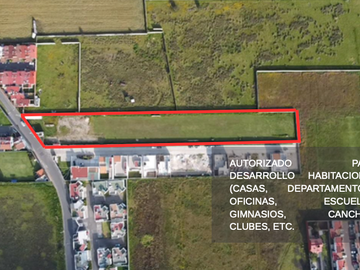 Terreno residencial en venta en San Salvador Tizatlalli, Metepec