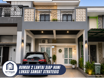 DIJUAL RUMAH CANTIK 2 LANTAI SIAP HUNI LOKASI SANGAT STRATEGIS DI PARADISE SERPONG CITY (EN686)
