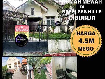 Rumah mewah di Raffless Hills Cibubur