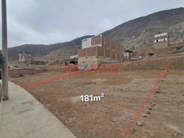 Vendo Terreno San Antonio De Pachacamac 181M2
