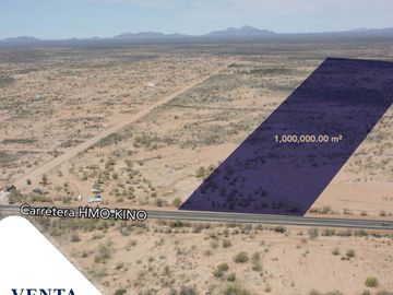 VENTA por mt2 Terreno Carretera Hmo - Bahia Kino