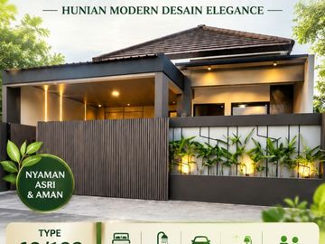 Rumah Modern Siap Huni Utara Candi Prambanan