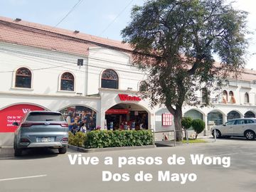 Venta Departamento 2 Habitaciones cerca a Wong Dos de Mayo limite Lince con San Isidro