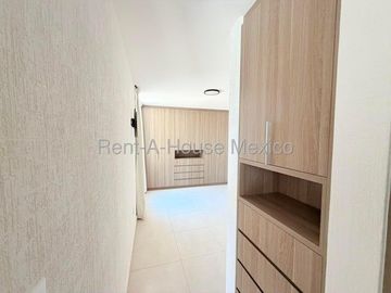 Zakia frente al jardin central rento departamento en privada con amenidades 2 recámaras 2 baños