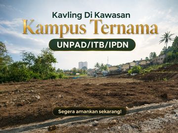 Jual Tanah Luas untuk Kost Besar di Jatinangor - Dekat UNPAD