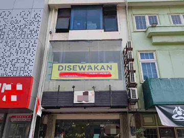 Ruko Sewa 4 Lantai Pinggir Jalan Aktif di Sunter, Jakarta Utara