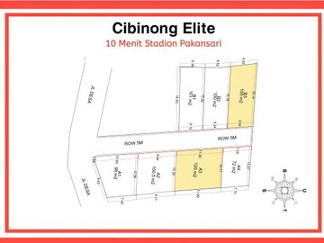 Kavling Eksklusif Cibinong Dekat Stasiun Bojonggede